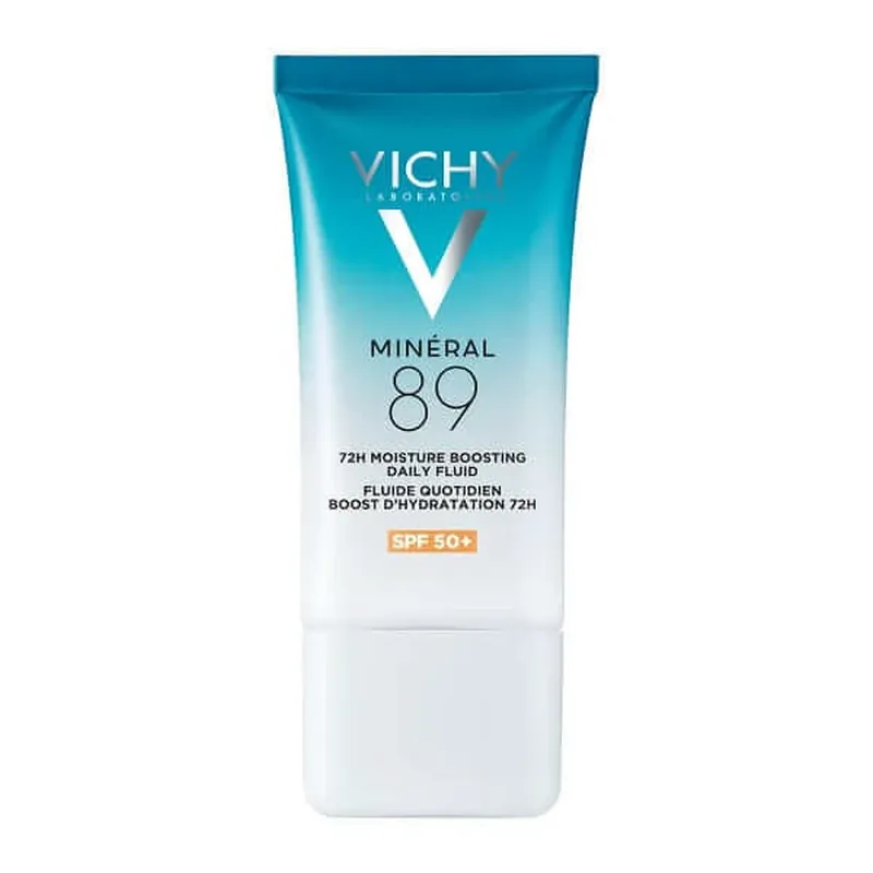 Chilipir Vichy Mineral 89 72h Moisture Boosting Daily Fluid SPF50+ Cremă de față hidratantă 50ml
