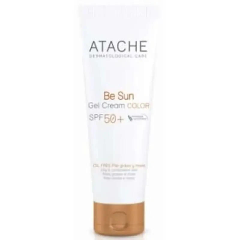 Ofertă specială Atache Be Sun Colour Gel-Cremă Spf 50+ 50Ml