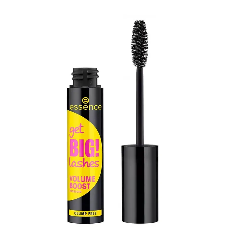 Calitate înaltă Essence Get Big Lashes Volume Boost Mascara Mascara de îngroșare negru, 12 ml