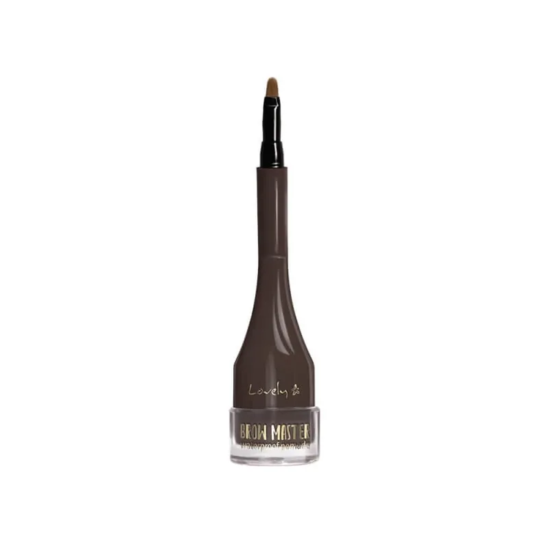 Expediere rapidă Lovely Brow Master Waterproof Eyebrow Pomade 02 Dark Brown