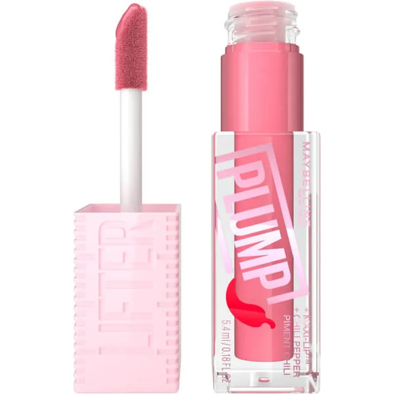 Noutate Maybelline Lifter Plump Lip Gloss 001 Blush Blaze, 5.4ml