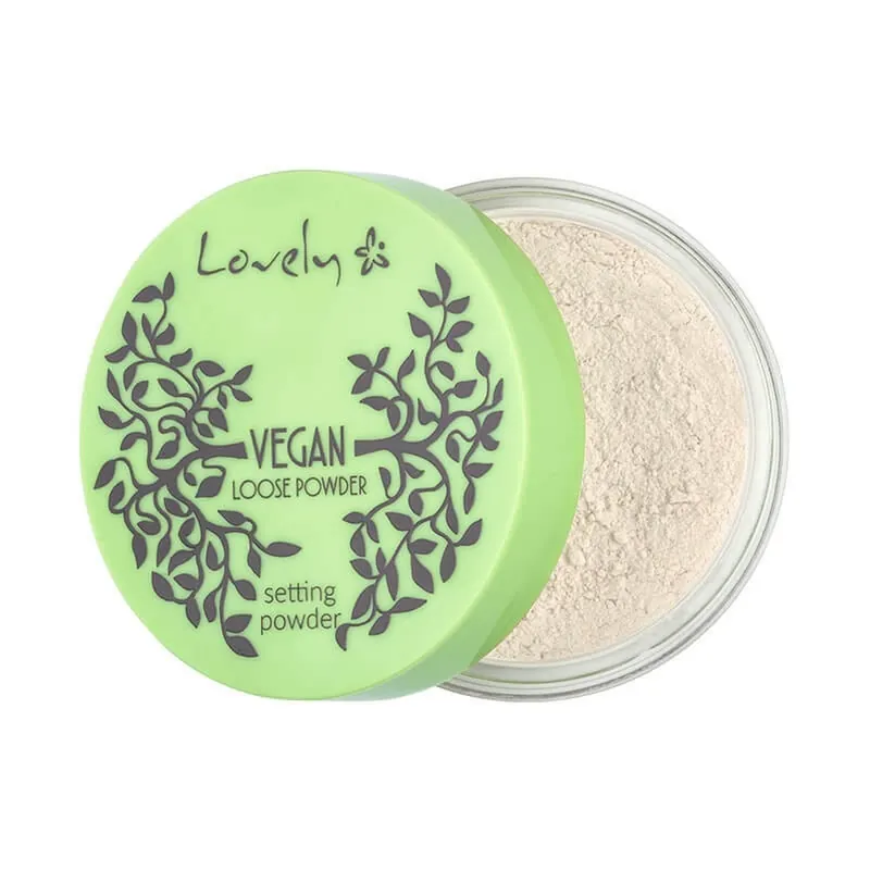 Chilipir Lovely Vegan Pudră de față transparentă, 7g