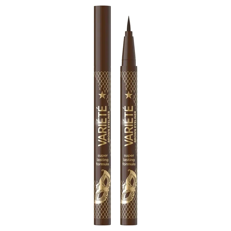 Eveline Cosmetics Variete Precision Eyeliner Pen Brown, 2g Ofertă