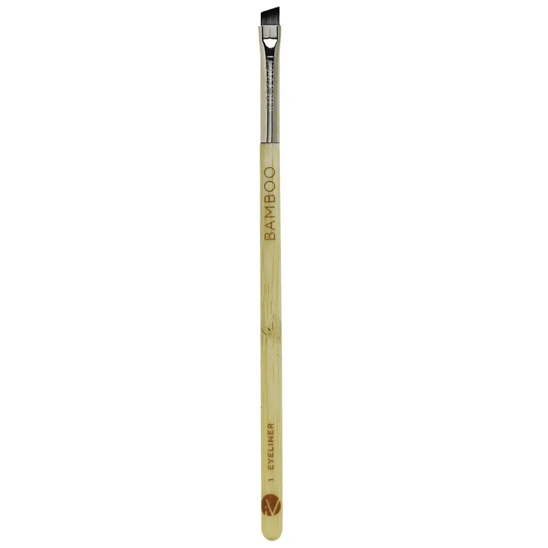 Promoție Inter-Vion, pensulă din bambus pentru eyeliner și sprâncene, 1 bucată