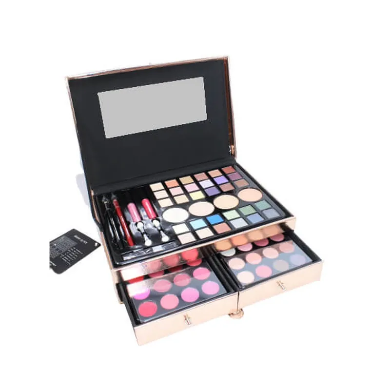 Discount Trusa machiaj, Magic Color, Professional Make-up Kit, Gold