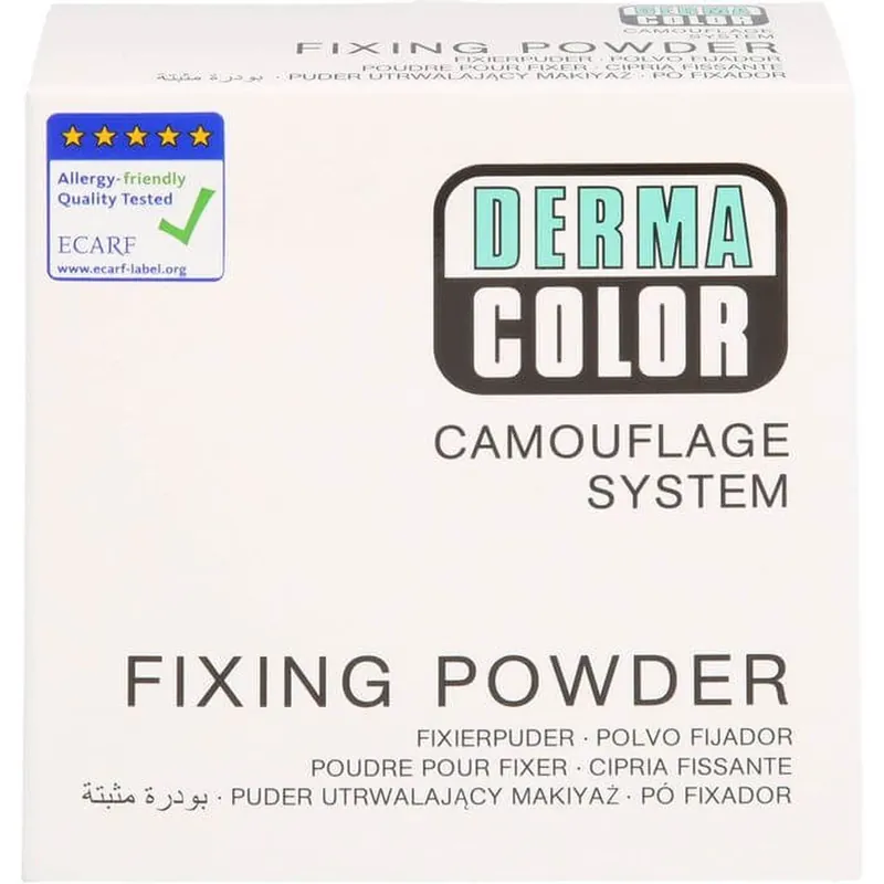 Plată sigură DERMACOLOR Camouflage Fixing Powder mare P1 60 g