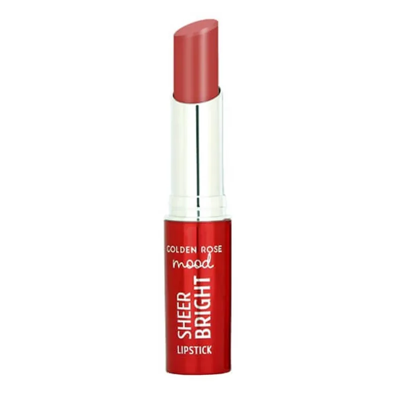 Golden Rose Mood Sheer Bright Lipstick, ruj lucios, 102, 3.3 g Ultima șansă