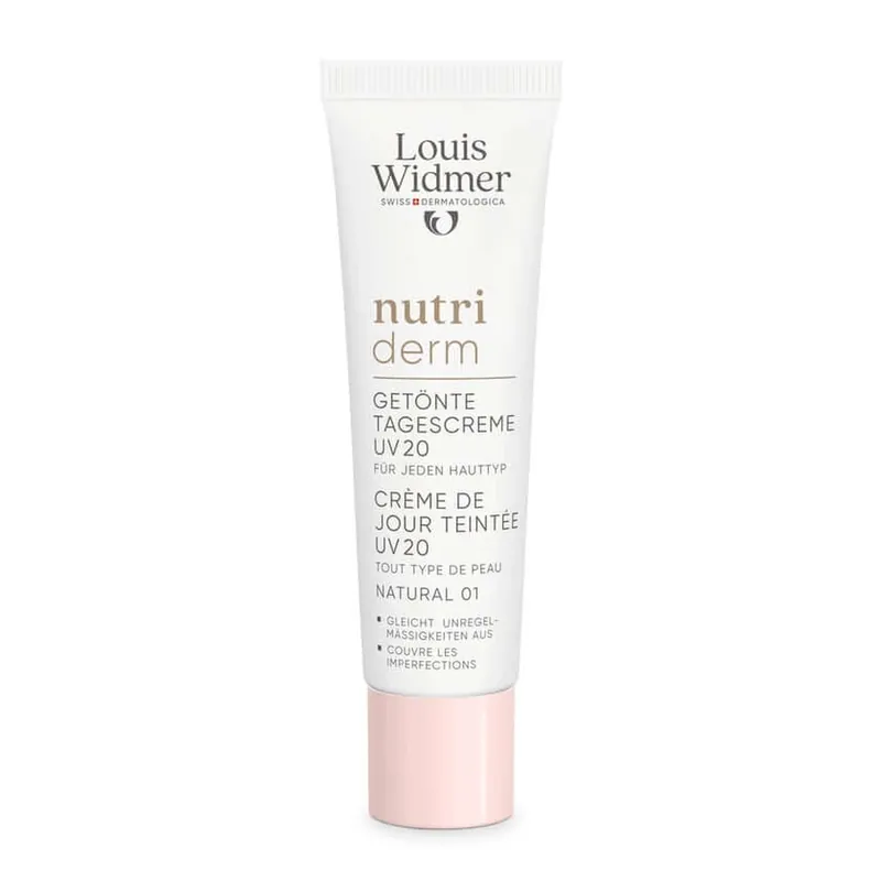 Widmer Nutriderm cremă de zi colorată uv 20 Natu.01 O.p 30 ml Ofertă exclusivă