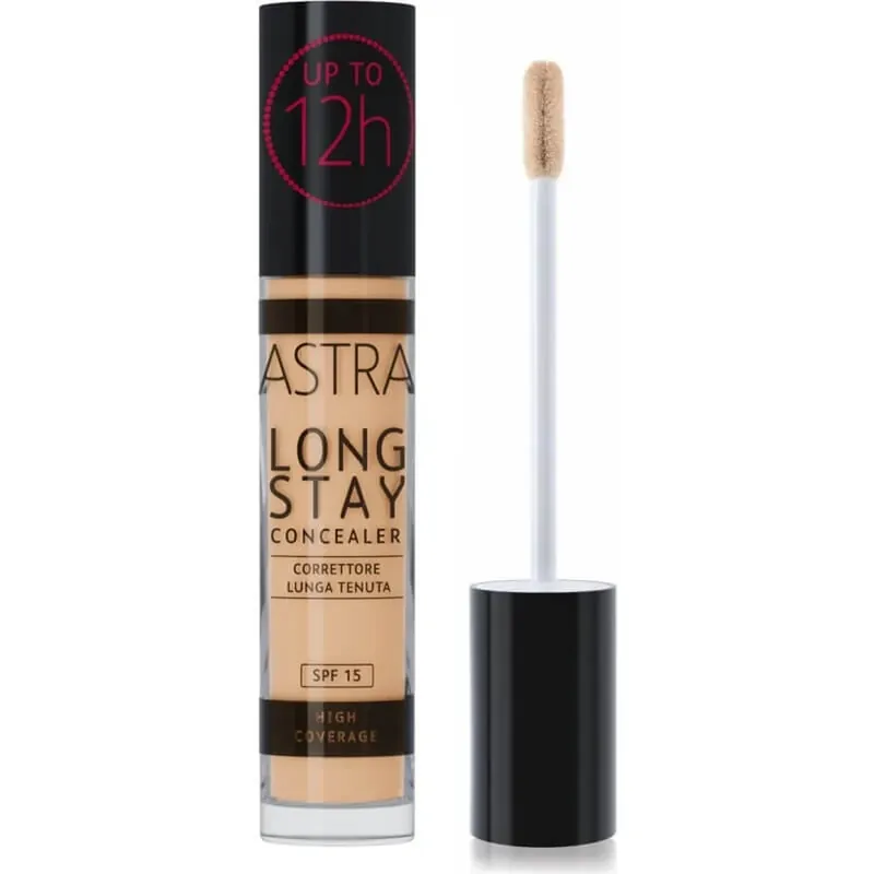 Astra Long Stay Concealer – corector cu rezistență îndelungată nr. 05 Honey Preț promoțional