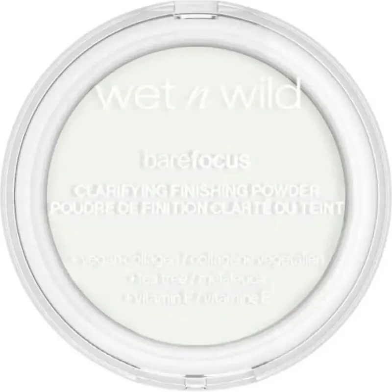 Plată sigură Wet n wild Bare Focus Clarifying Finishing Powder – pudră compactă nr. 478e translucidă