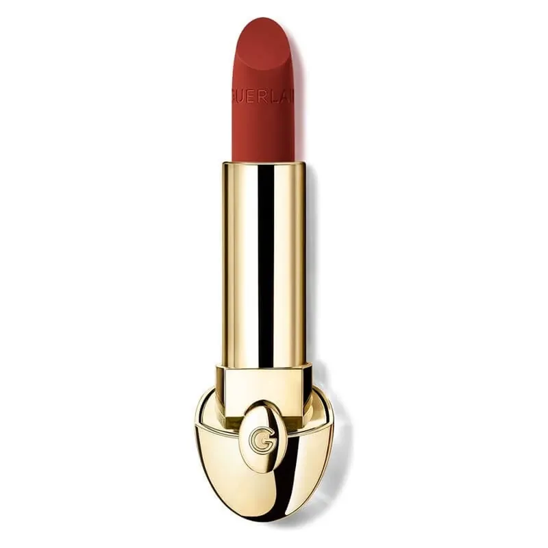 Doar azi Guerlain Rouge G – ruj mat velur nr. 555 Le Brique Ambré
