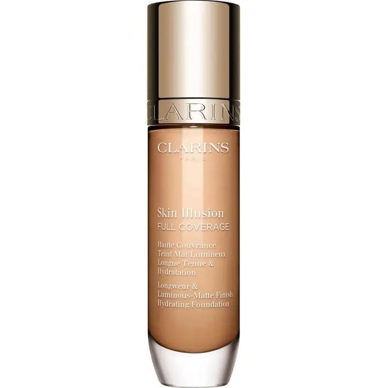 Clarins Skin Illusion Full Coverage – fond de ten cu efect mat și luminos – nr. 108w Cumpără acum