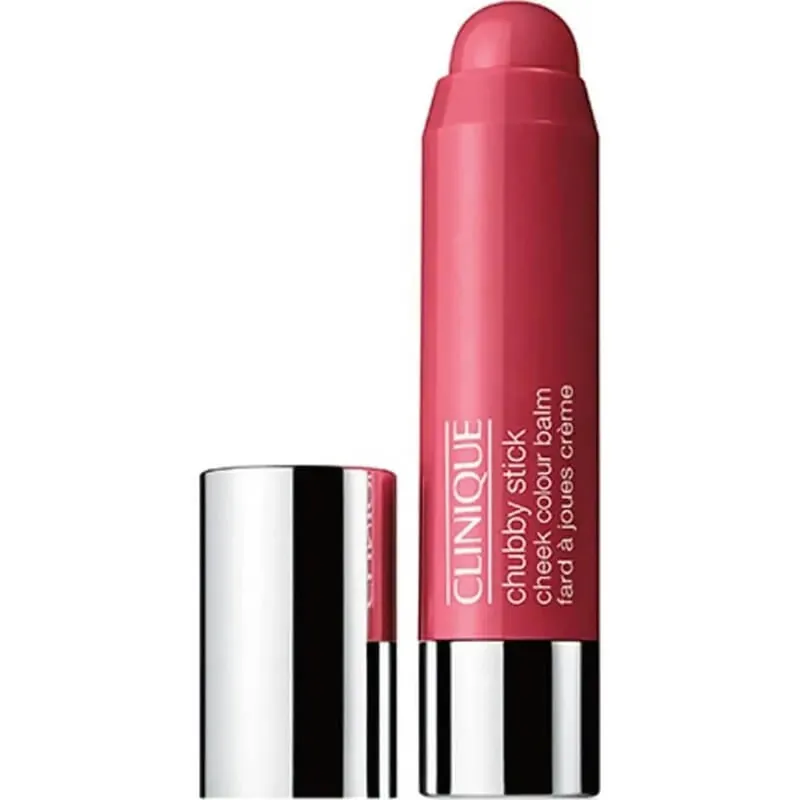 Clinique Chubby Stick Cheek Colour Balm – fard de obraz sub formă de stick – Roly Poly Rosy Ieftin