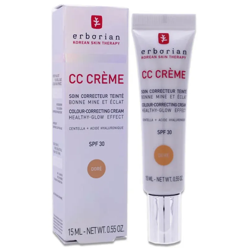 ERBORIAN CC CREME DORÉ SPF30 15 ml Expediere rapidă