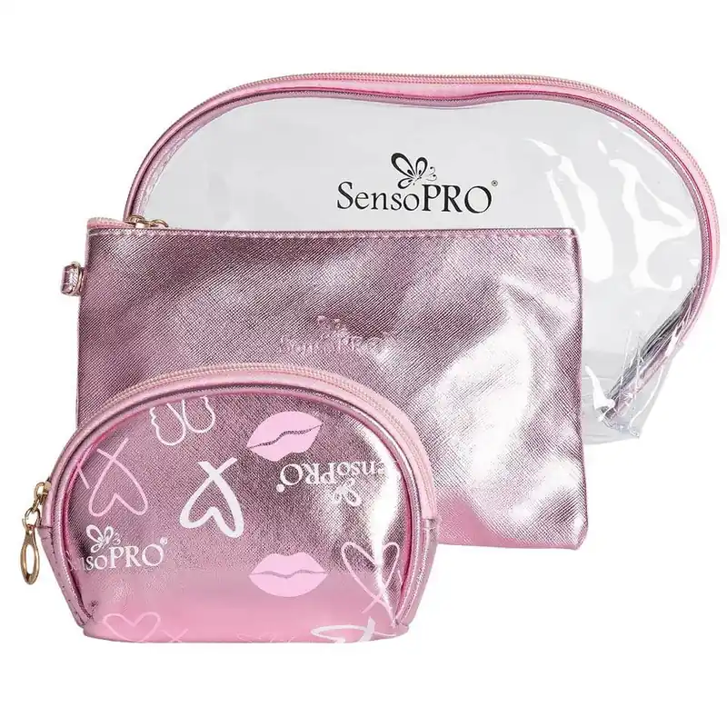 Set 3 Portfard SensoPro, Roz Retur gratuit
