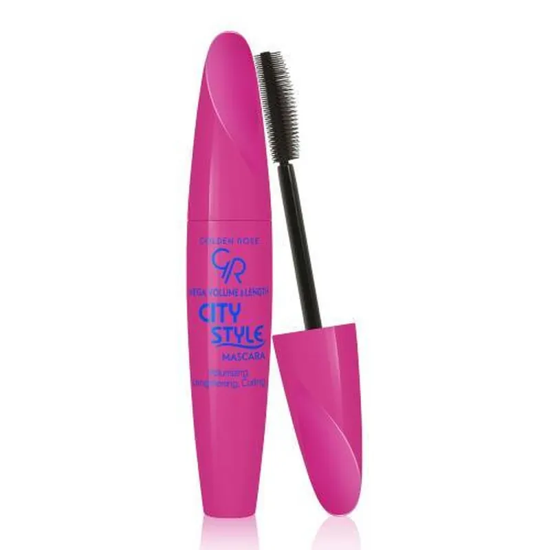 GOLDEN ROSE City Style Mega Volume & Length Mascara pentru volum și lungime 9ml Popular