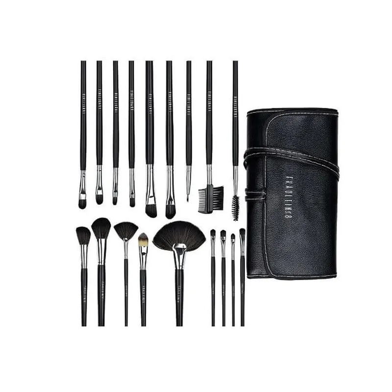 Set 18 Pensule Machiaj, Fraulein38, Black, Borseta inclusa Vezi acum
