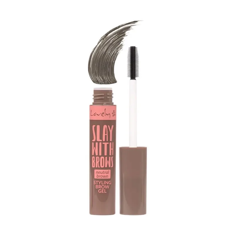 Cel mai vândut Lovely Slay with Brows Styling Brow Gel el pentru stilizarea sprâncenelor 01, 3.1g