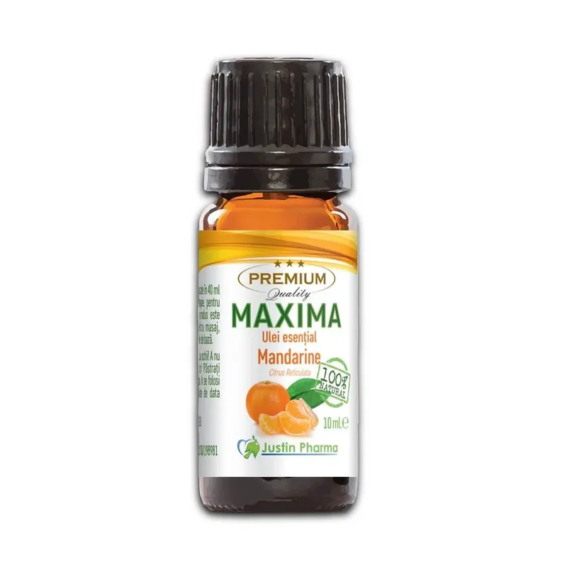 Ulei esential de mandarine, 10 ml, Justin Pharma Lichidare de stoc