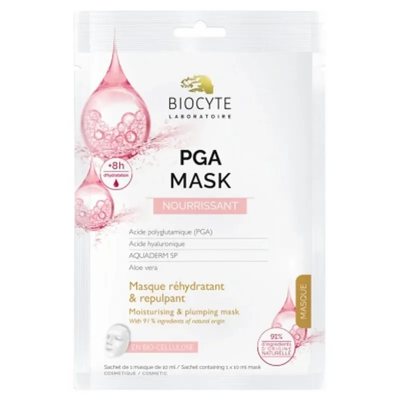 Ofertă limitată Biocyte PGA Mask – Mască hrănitoare, rehidratantă și volumizantă 10 ml