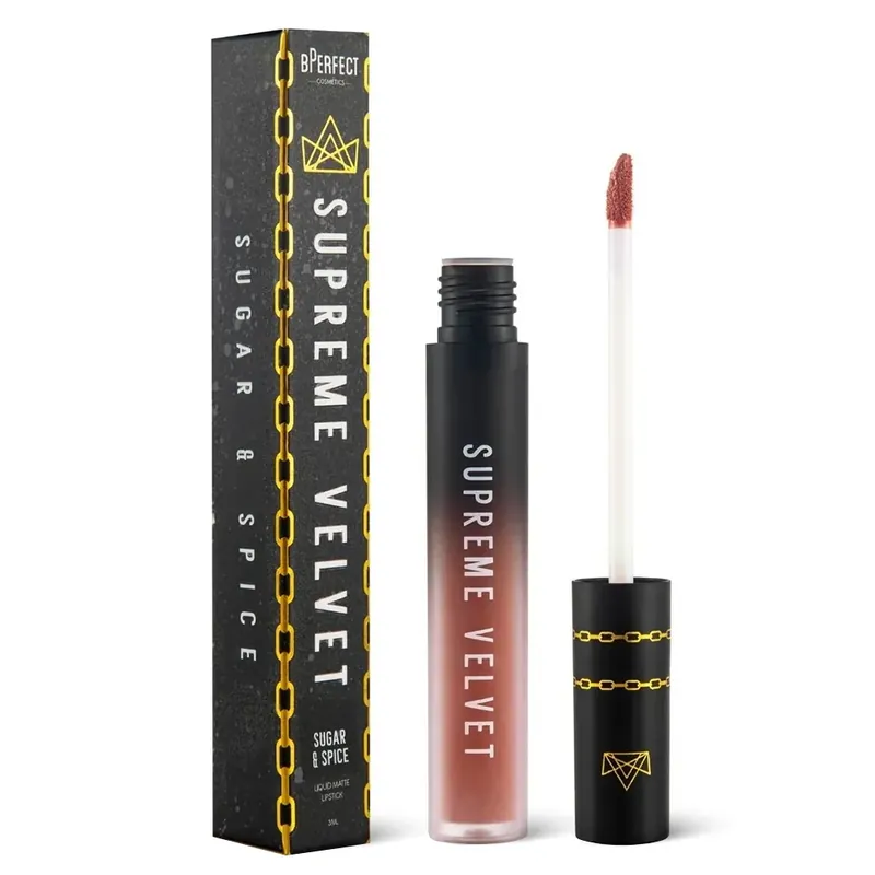 BPERFECTRuj Lichid Supreme Velvet liquid Lipstick Sugar and Spice Livrare expres