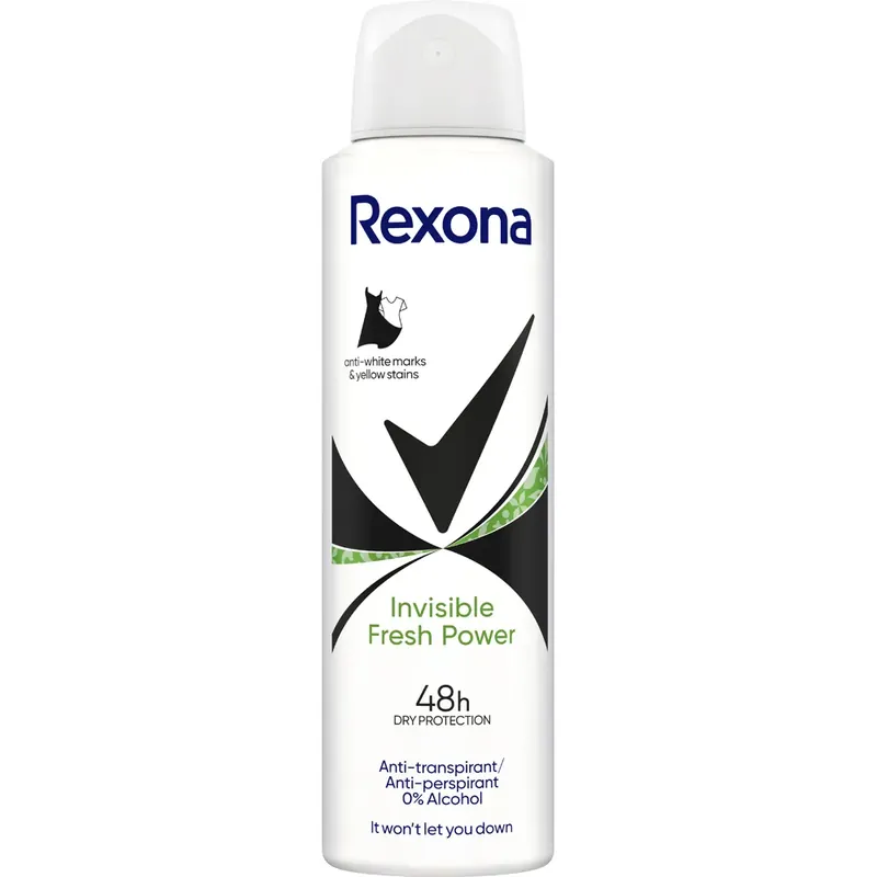 Deodorant spray Rexona Invisible Fresh Power, 150 ml Ofertă